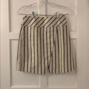 Jcrew Summer white and blue skirt